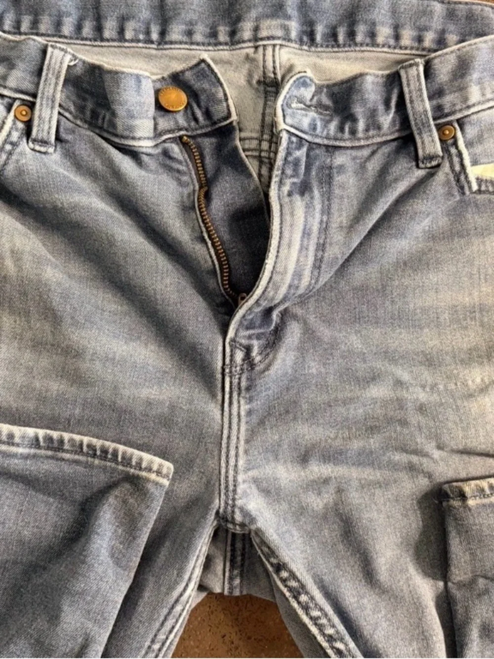 Lot Of 3 Jeans Banana Republic Traveler Slim Fit 36X32 Jeans Light Medium Dark